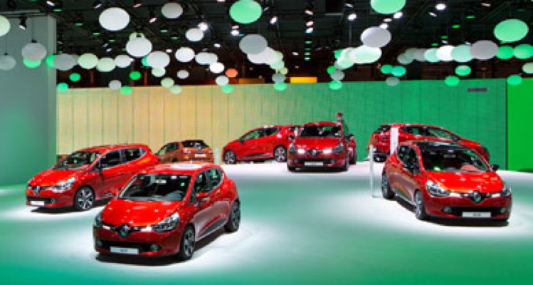 Mængde penge overvældende Booth Paris Motor Show : Lighting Revolution on the Renault stand | Ayrton
