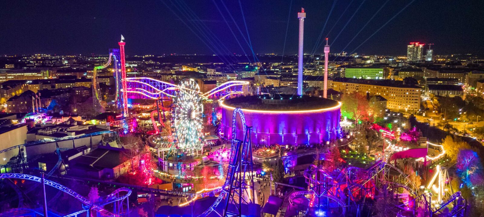 Visual Monkeys and the power of Ayrton illuminate Linnanmäki's Carnival of  Light in Finland | Ayrton
